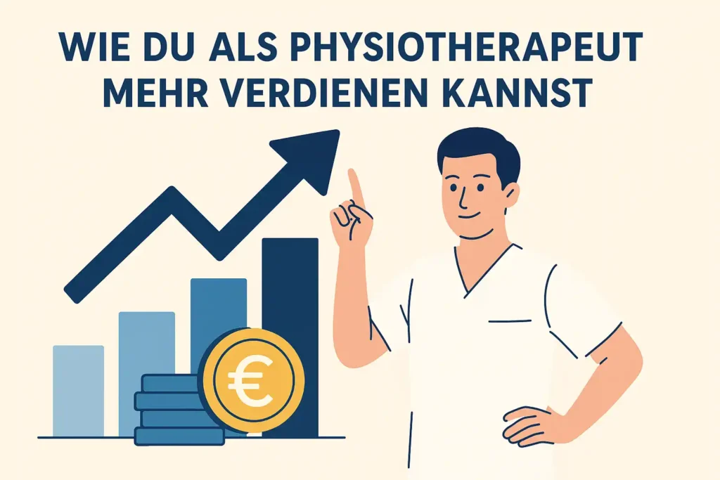 Grafik zum Thema Gehalt Steigern als Physiotherapeut